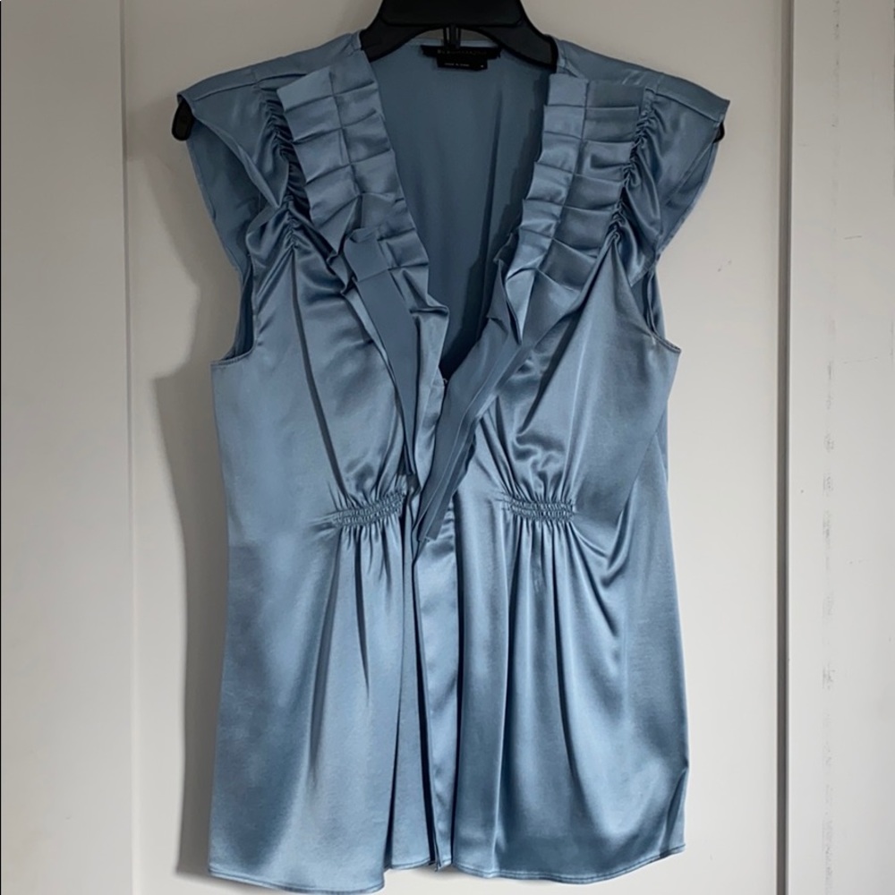 BCBGMaxAzria Sleeveless silk top